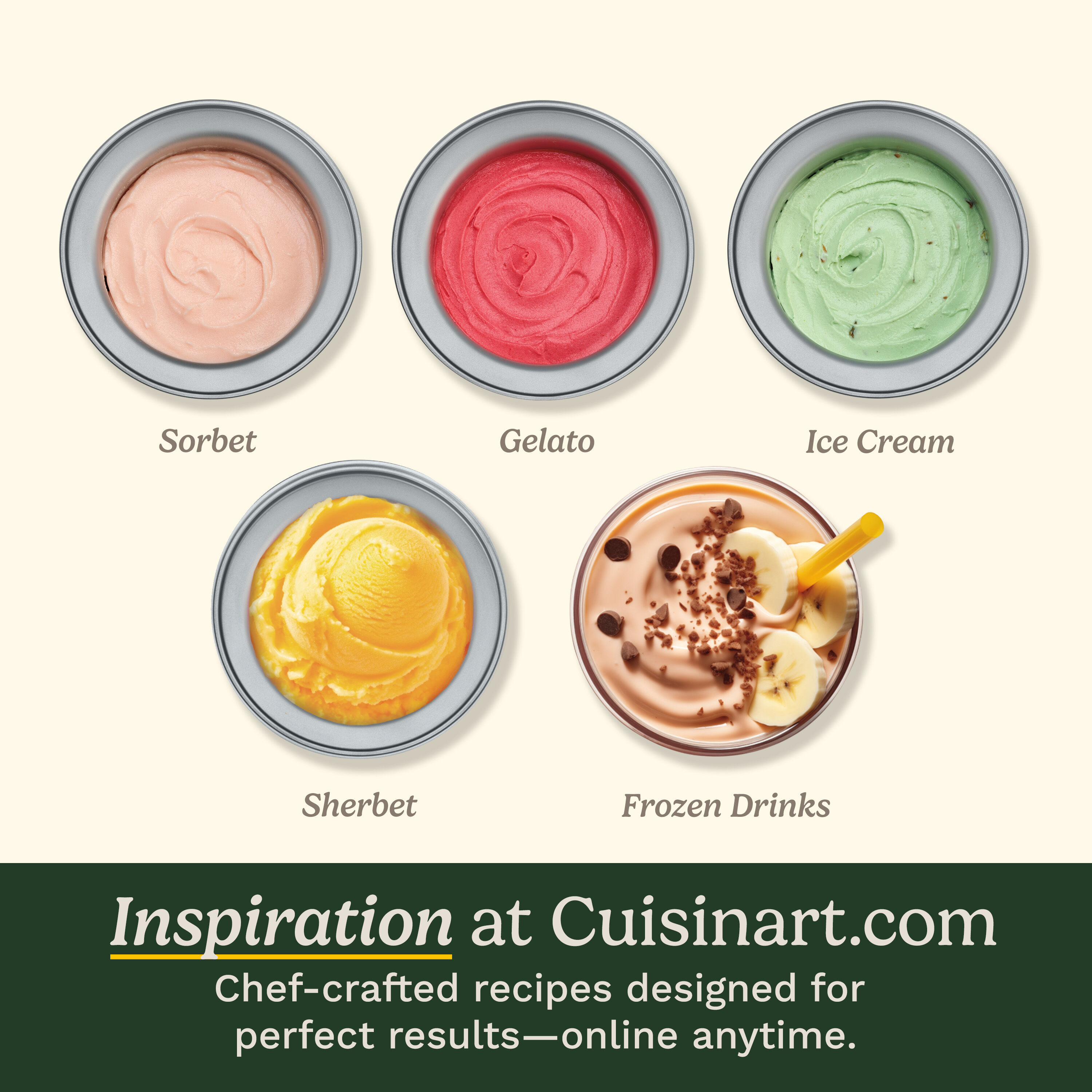 Cool Creations 2 Quart Ice Cream Maker - Cuisinart